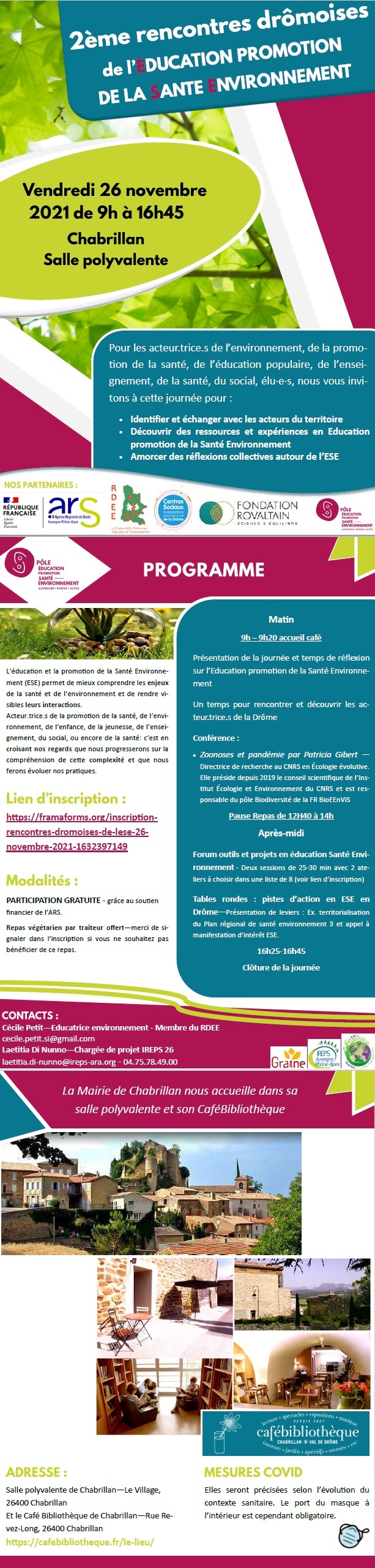 Présentation de la journée et programme