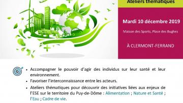 Journée d'échange en Education et Promotion de la Santé-Environnement