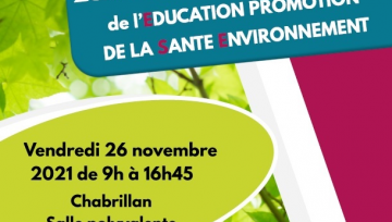 Affiche 2e Rencontres Drômoises de l'ESE