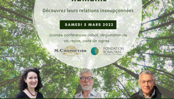 Affiche séminaire Des arbres et des humains