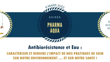 Visuel soirée antibiorésistance et eau