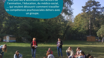 Développons les compétences psychosociales dehors - objectifs de la journée