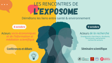 Illustration rencontres de l'exposome