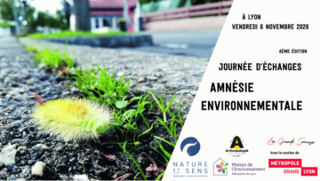 Visuel journée amnésie environnementale 6/11/26 Lyon