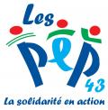 Logo Les PEP 43 - La solidarité en action
