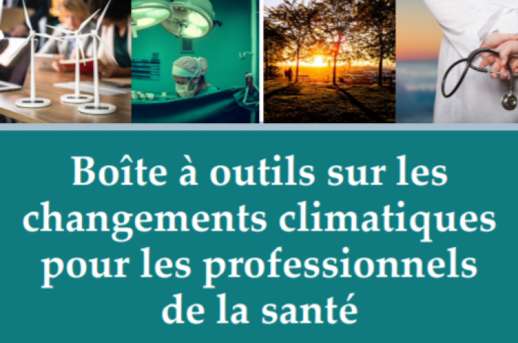 Boite à outils sur les changements climatiques pour les professionnels de la santé