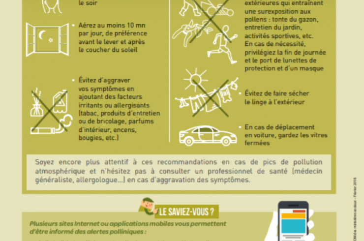 Saisons polliniques : les gestes à adopter