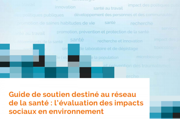 Guide de soutien destiné au réseau de la santé : L'évaluation des impacts sociaux en environnement