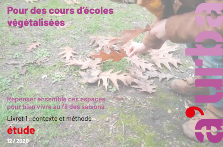 Pour des cours d'écoles végétalisées : Repenser ensemble ces espaces pour bien vivre au fil des saisons