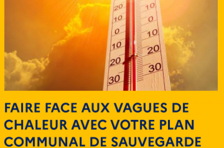 Faire face aux vagues de chaleur avec votre plan communal de sauvegarde