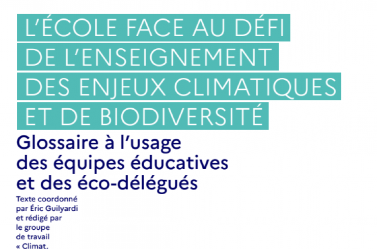 L'école face au défi de l'enseignement des enjeux climatiques et de biodiversité