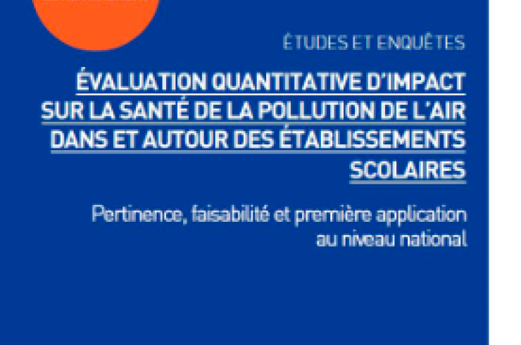 Evaluation quantitative d'impact sur la santé de la pollution de l'air dans et autour des établissements scolaires