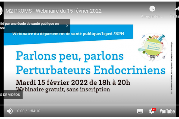 Webinaire Parlons peu, parlons PE