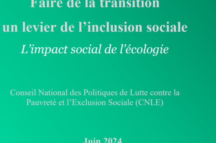 Faire de la transition un levier de l'inclusion sociale