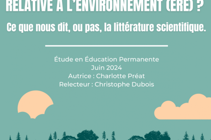Quels sont les effets éducatifs des interventions d'éducation relative à l'environnement ?