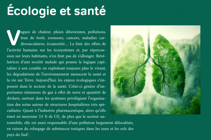 Ecologie et santé